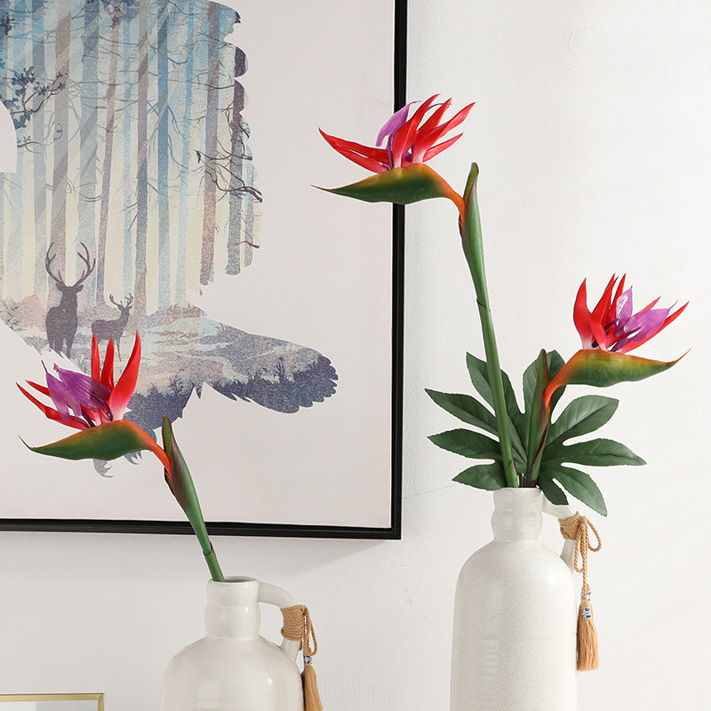 Bird Of Paradise Real Touch Flowers 4 Colors