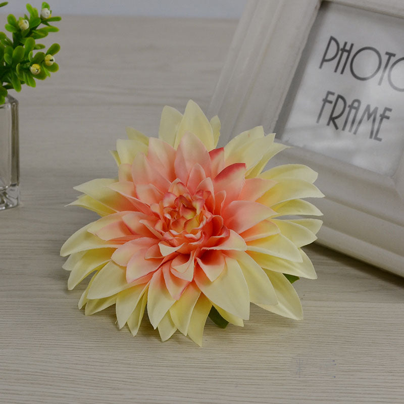 50 Bulk Silk Dahlia Flowers 5.1"