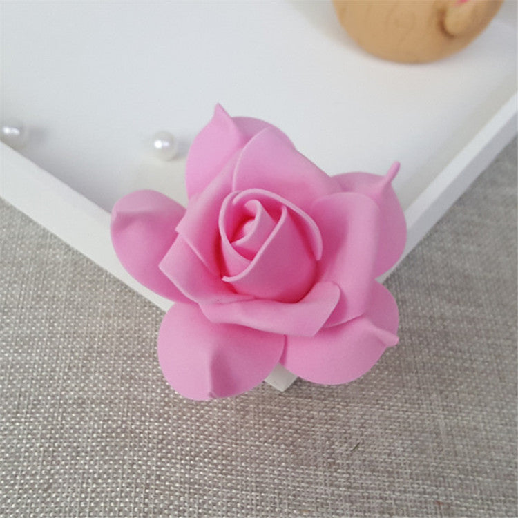 Bulk Flowers Heads Artificial Roses Wholesale 100 pcs for DIY Flower Balls