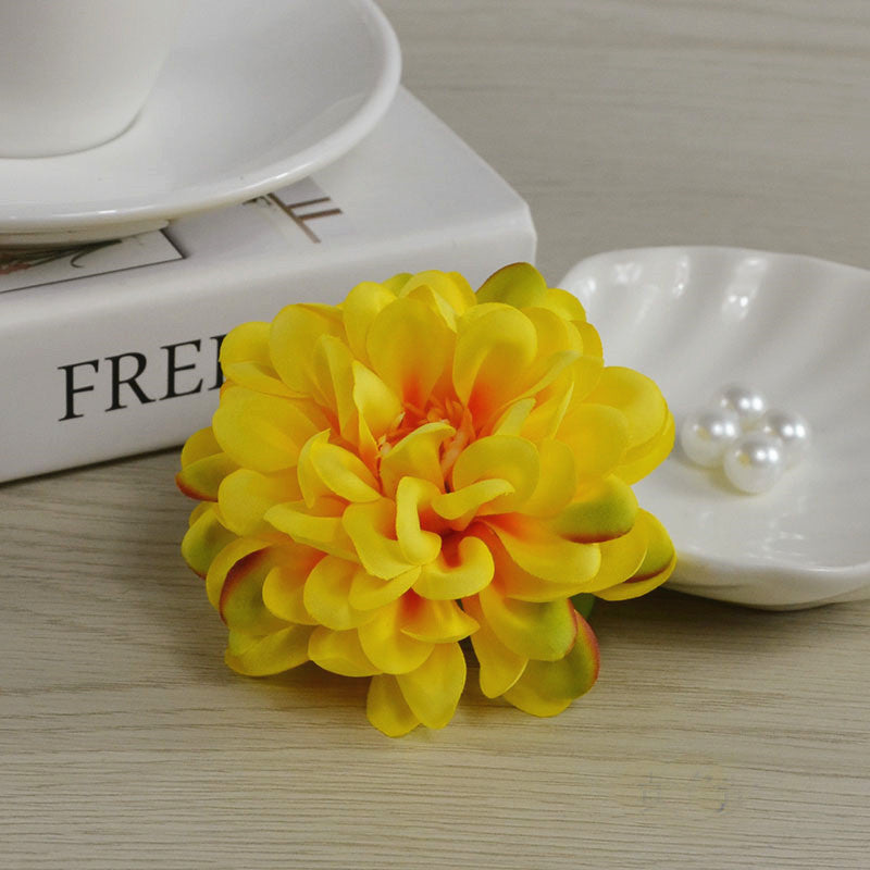 Silk Dahlia Bulk Artificial Flower Small Heads 7cm