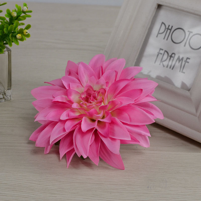 50 Bulk Silk Dahlia Flowers 5.1"