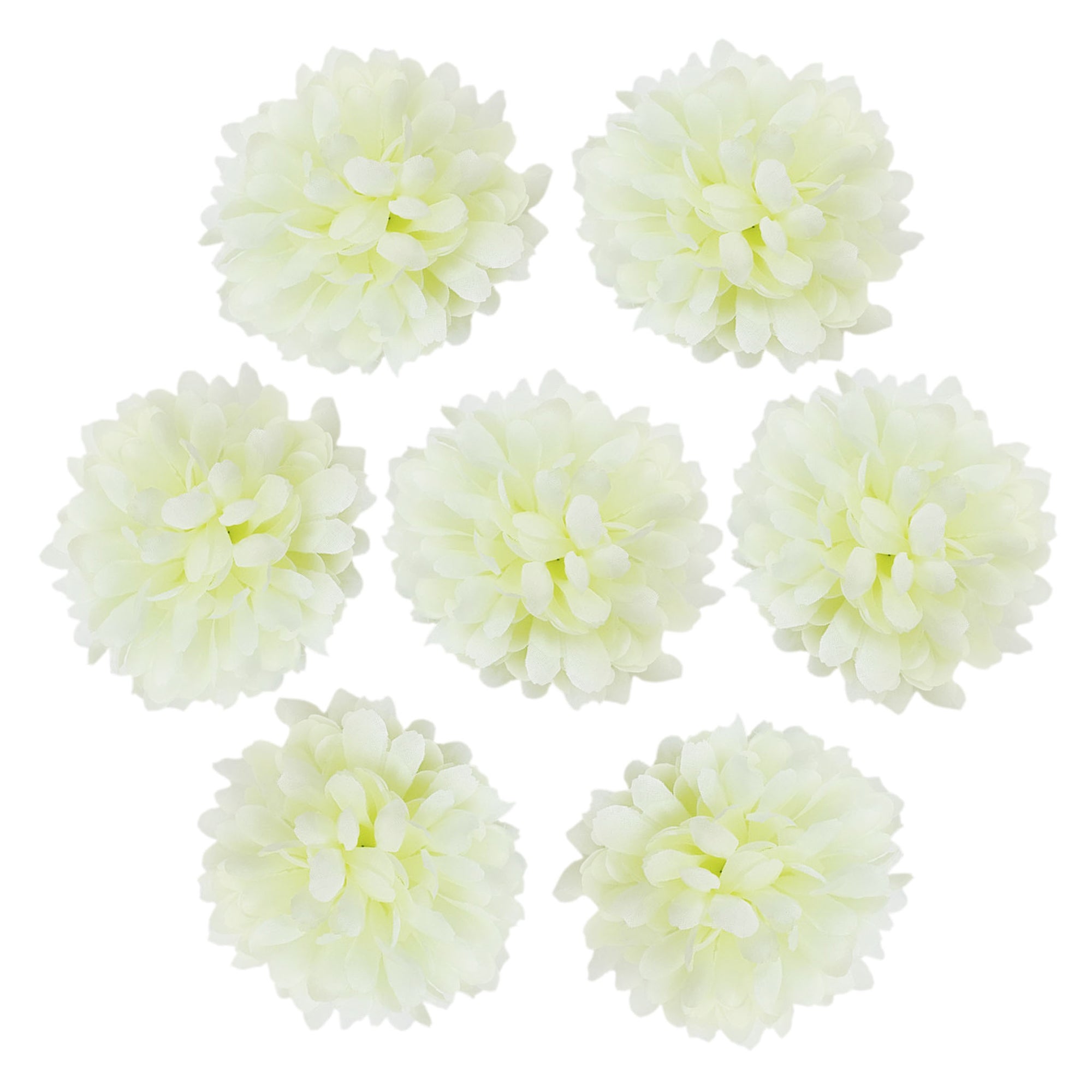 Silk Flowers Bulk Artificial Daisy Flower Heads Wholesale Bulk 100 pcs