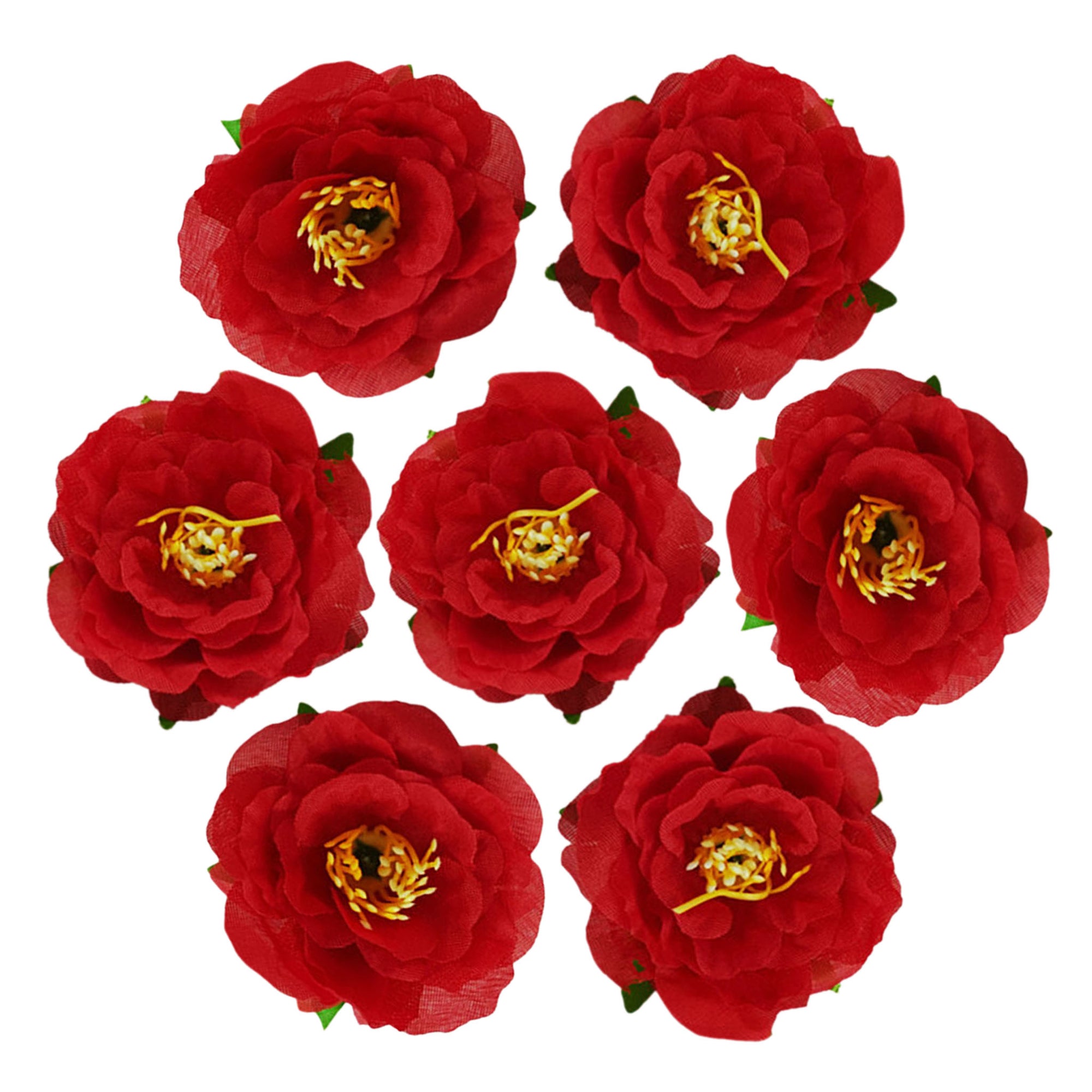 Small Silk Flowers 100 Bulk 2"