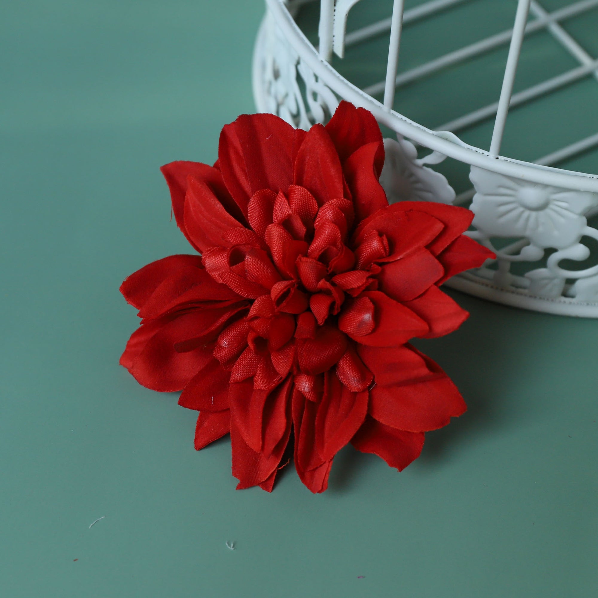 Artificial Dahlia Flowers Heads 4"