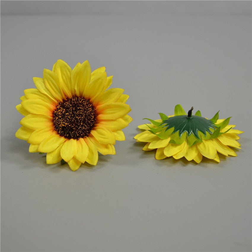 Fake Sunflowers Bulk Silk Flowers 2.7-10 inch