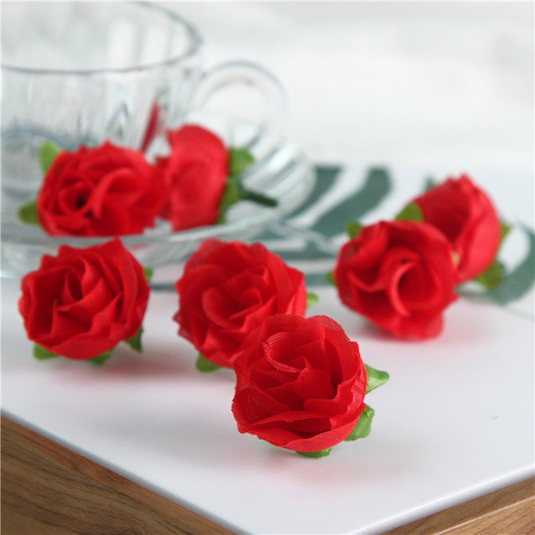 Wholesale Silk Flowers Mini Roses Bulk Craft Artificial Flowers