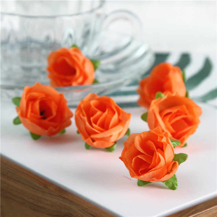 Wholesale Silk Flowers Mini Roses Bulk Craft Artificial Flowers