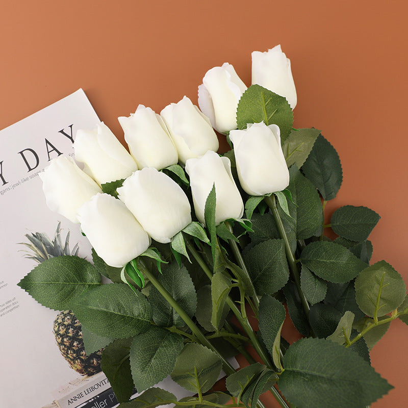 Real Touch Rosebud Realistic Flowers