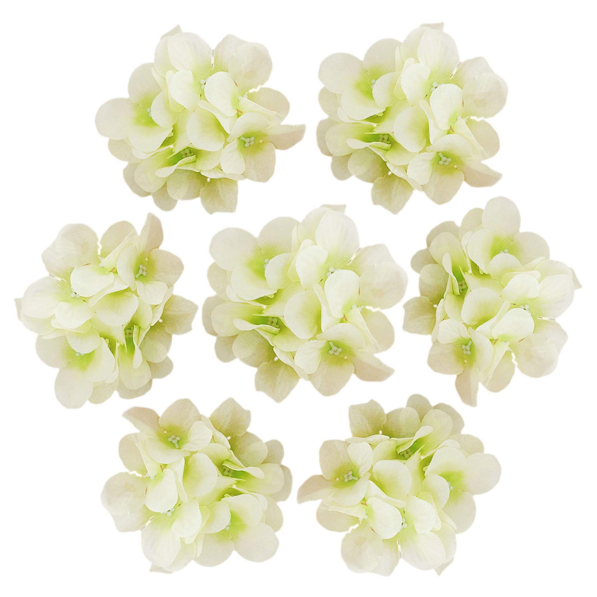 Silk Hydrangea Artificial Hydrangea 20 Flowers for Crafts Cake Topper Backdrops