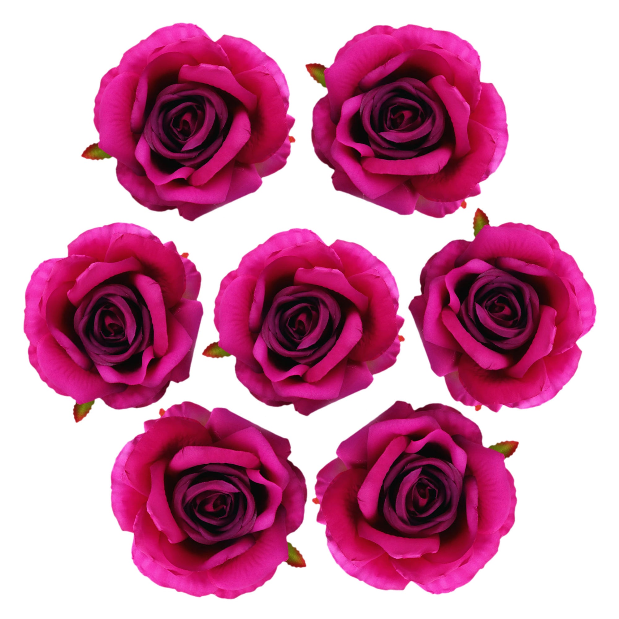 Large Silk Roses Bulk Artificial Flower Heads