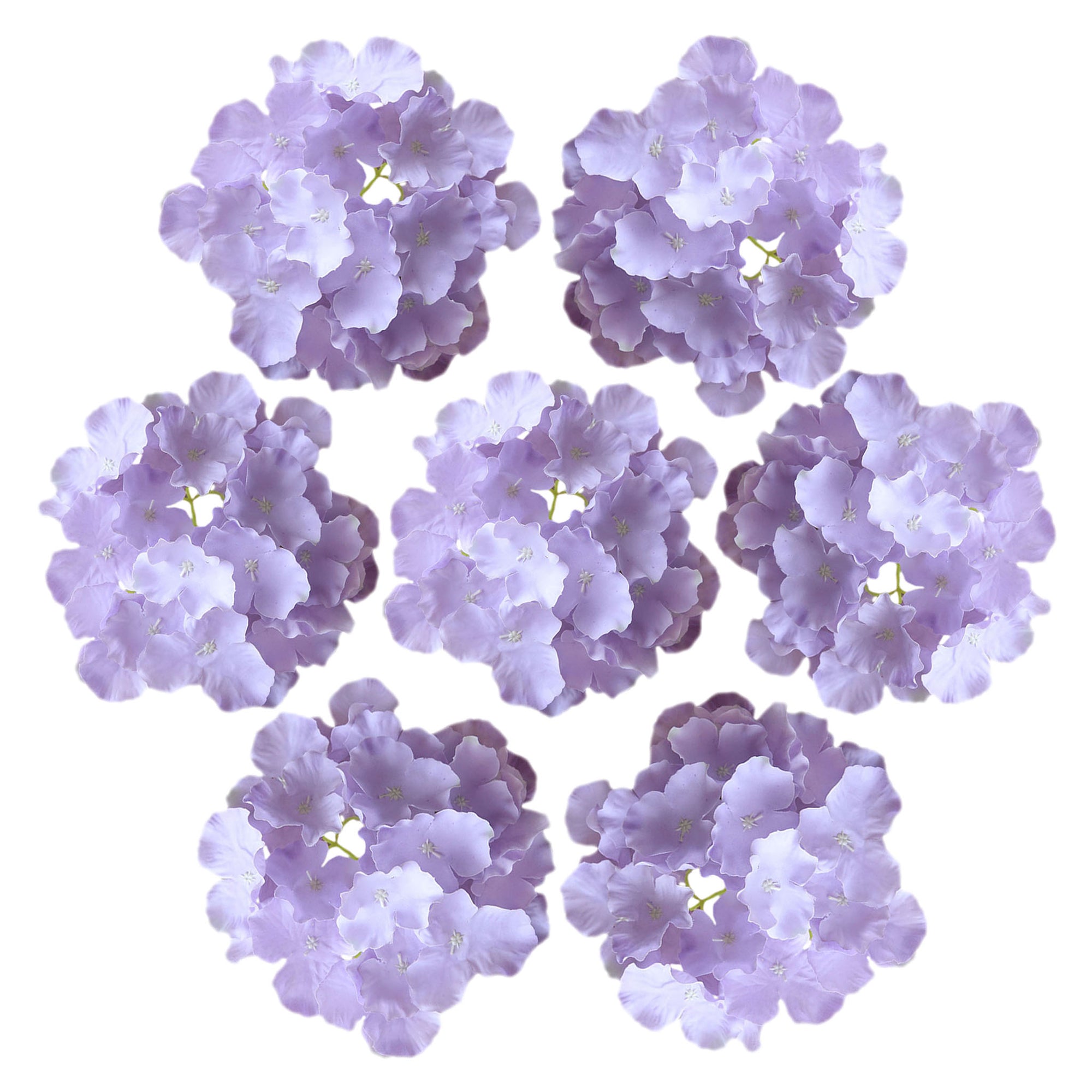 Artificial Silk Hydrange Flower Heads 7 inch