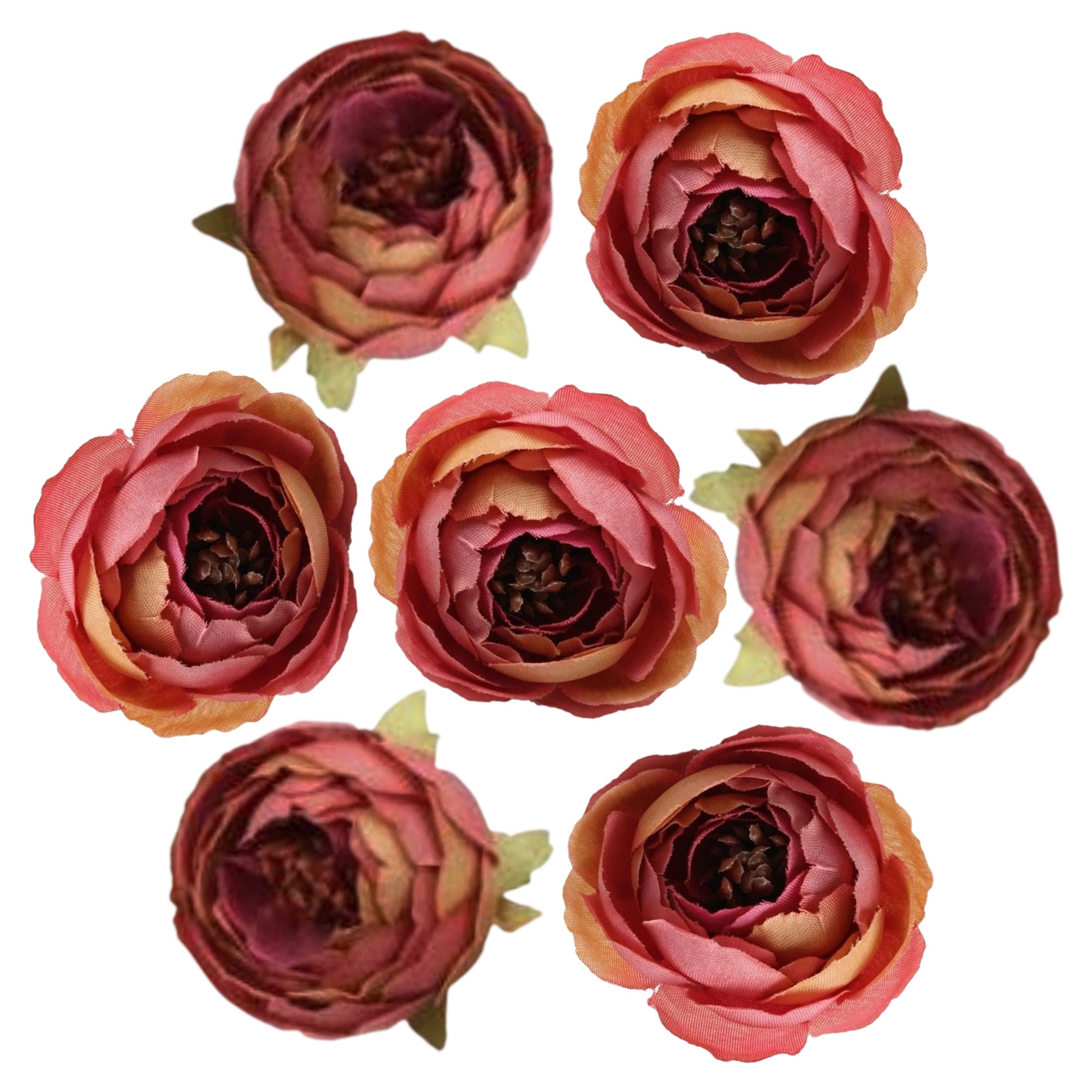 Wholesale Silk Flowers Bulk Peonies Heads 300 pcs Small Simulation Tea Rose For Crafts DIY
