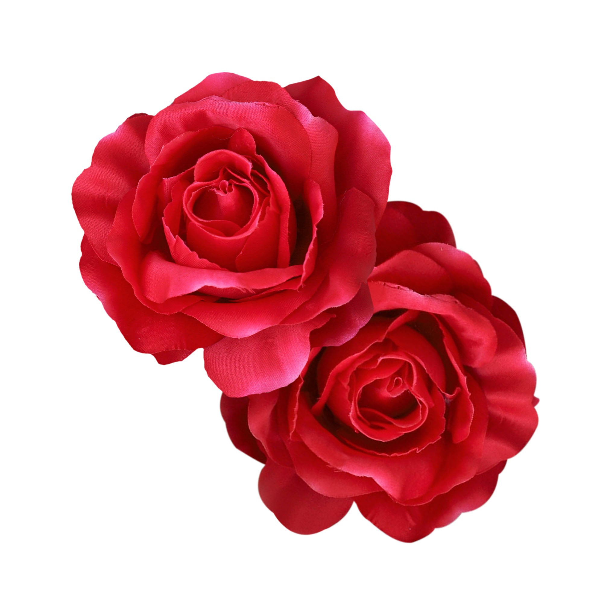 Extra Large Fake Silk Rose Heads 5 inches