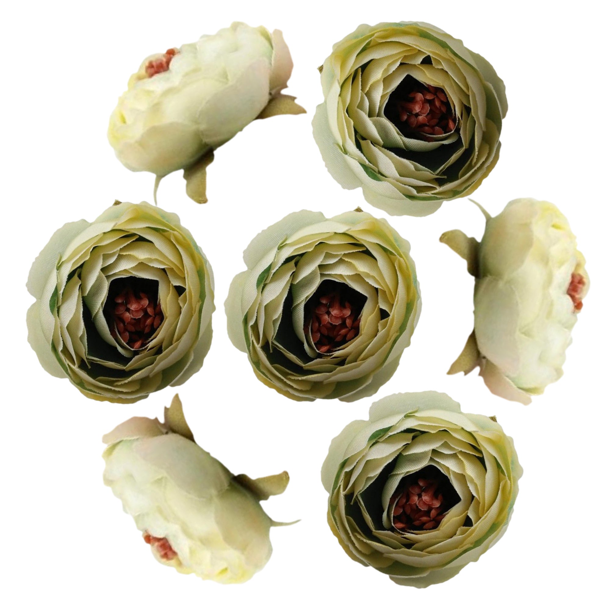 Wholesale Silk Flowers Bulk Peonies Heads 300 pcs Small Simulation Tea Rose For Crafts DIY