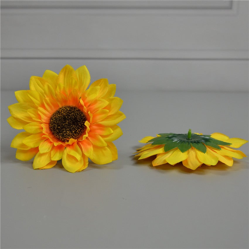 Fake Sunflowers Bulk Silk Flowers 2.7-10 inch