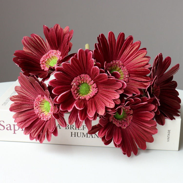 Real Touch Gerbera Daisy PU Daisy Flowers