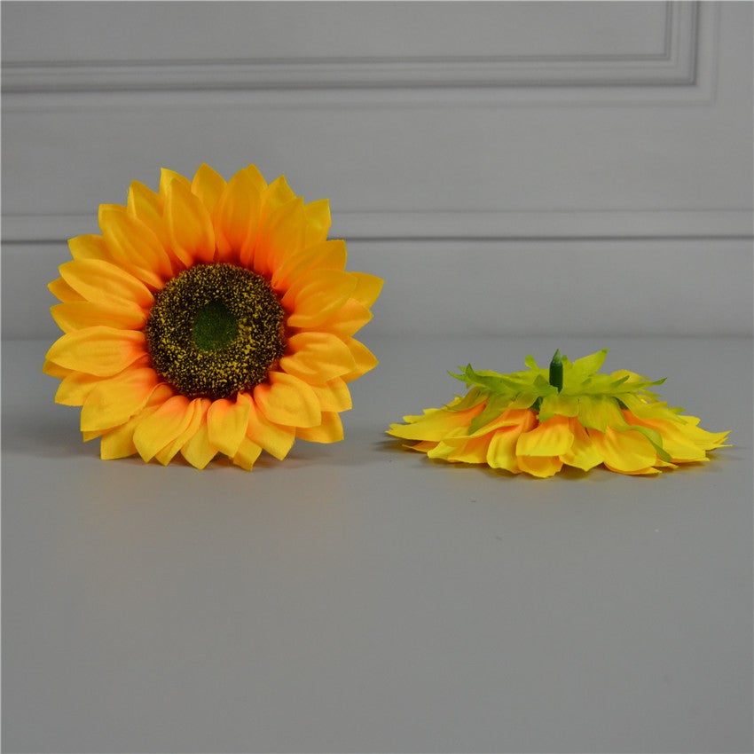 Fake Sunflowers Bulk Silk Flowers 2.7-10 inch