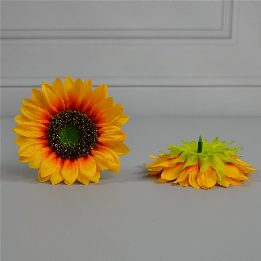 Fake Sunflowers Bulk Silk Flowers 2.7-10 inch