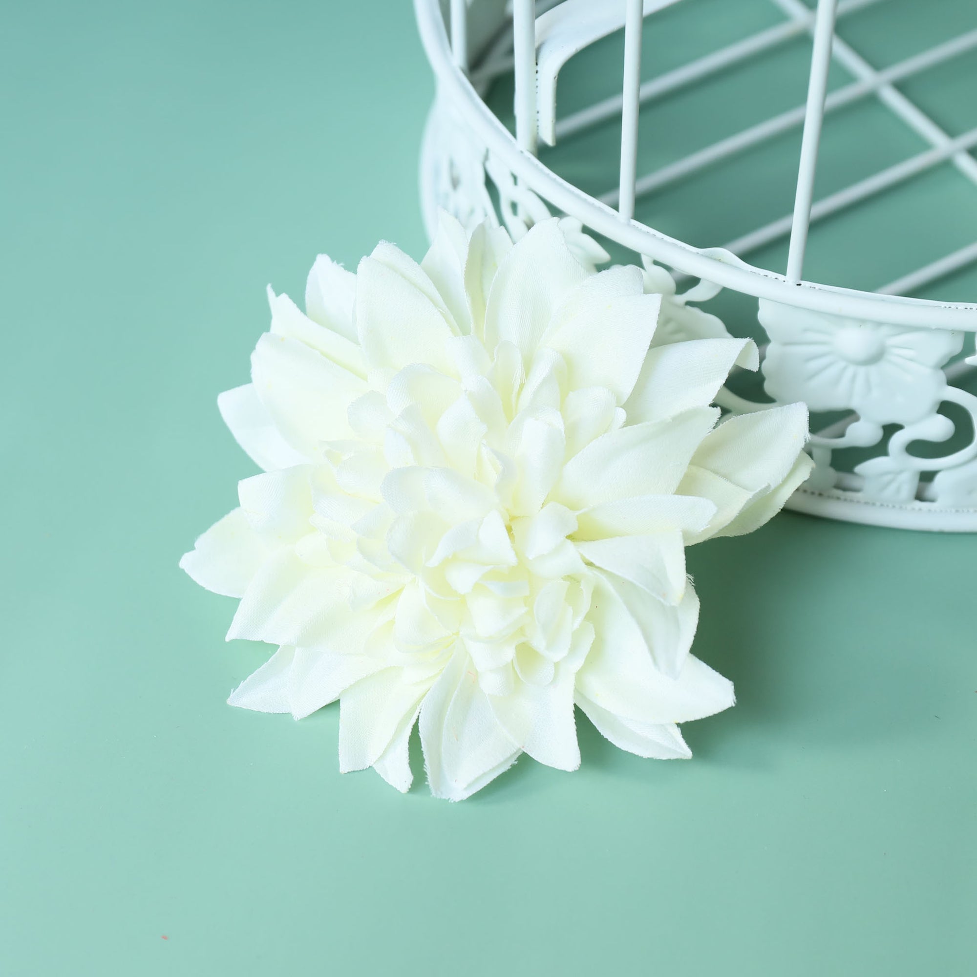 Artificial Dahlia Flowers Heads 4"