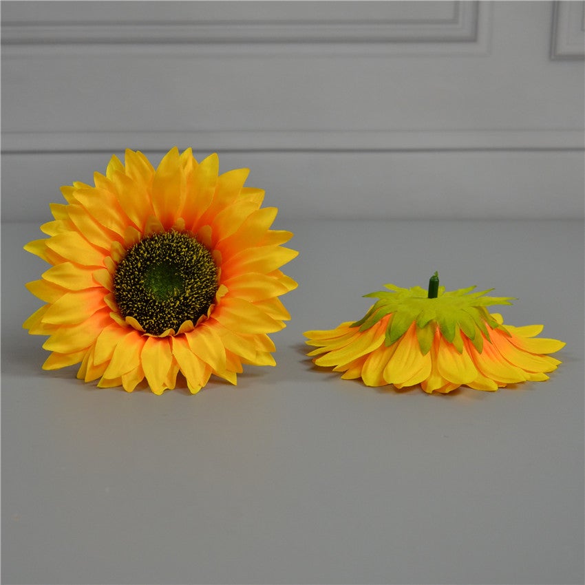 Fake Sunflowers Bulk Silk Flowers 2.7-10 inch