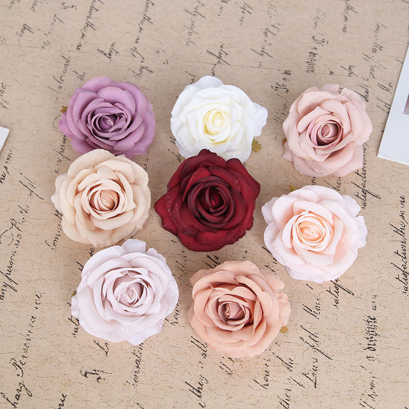 Wholesale Roses Silk Flower Heads