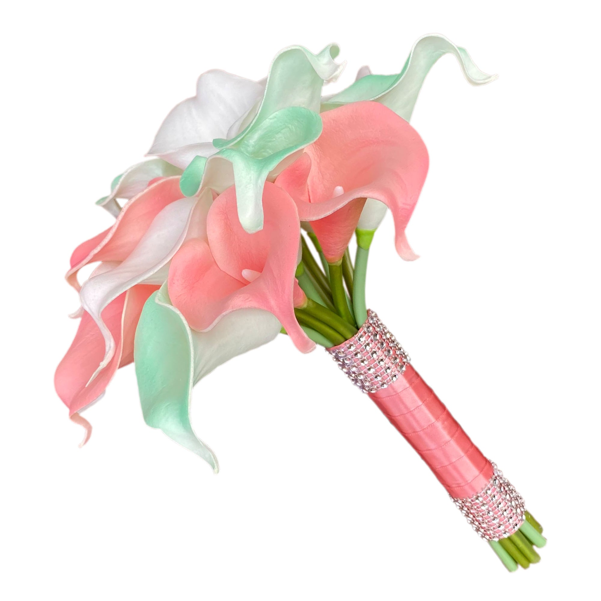 Beach Wedding Bridesmaids Bouquet 8"
