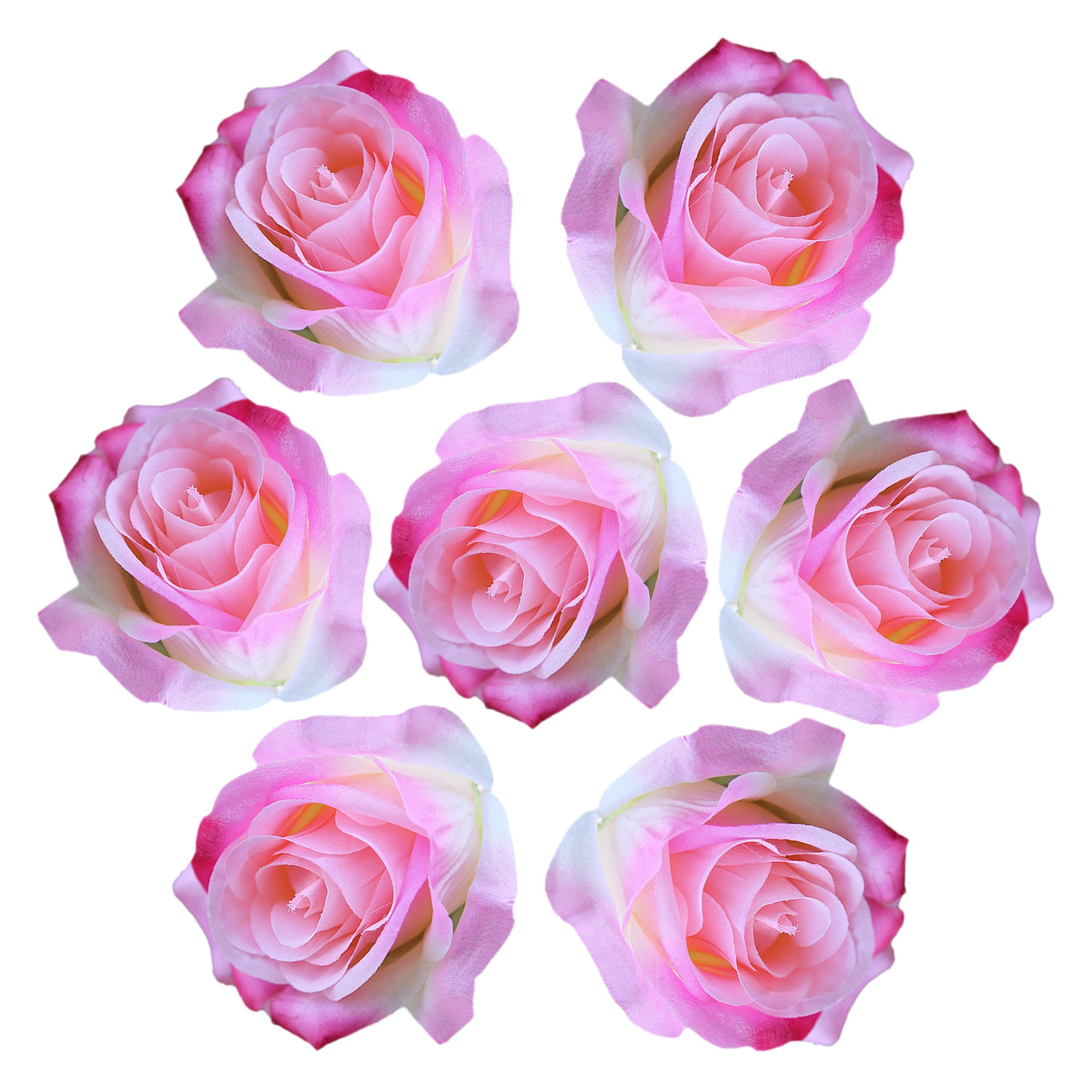 Wholesale Silk Rose Blooms Flower Heads 100 Bulk Fake Flowers