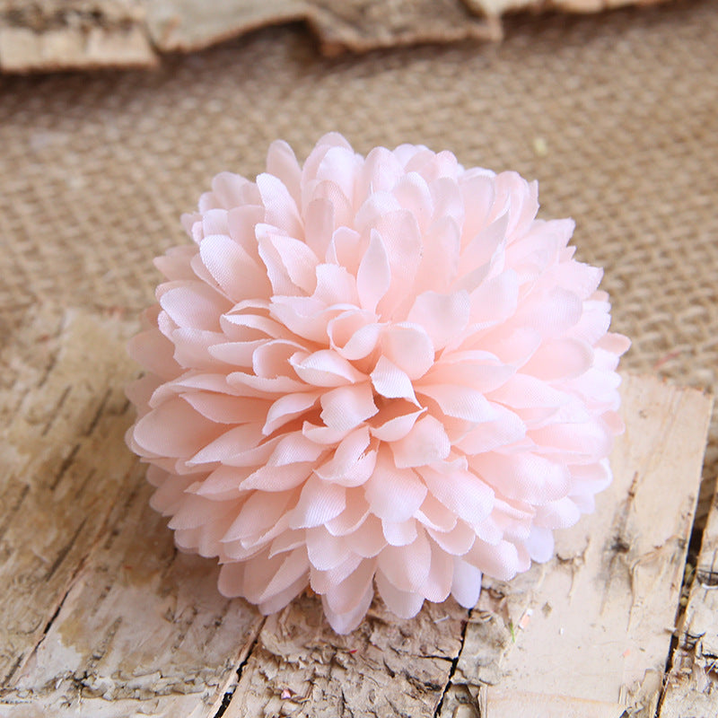 Silk Flower Heads Little Chrysanthemums  3 inch