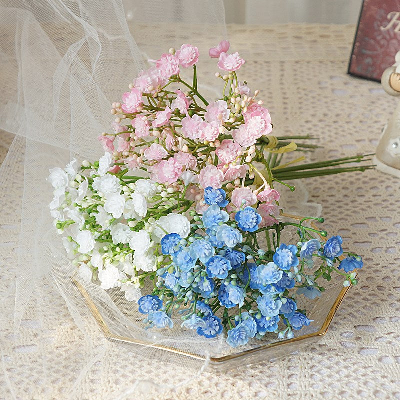 Small Babysbreath Flower Bunch 9" Tall