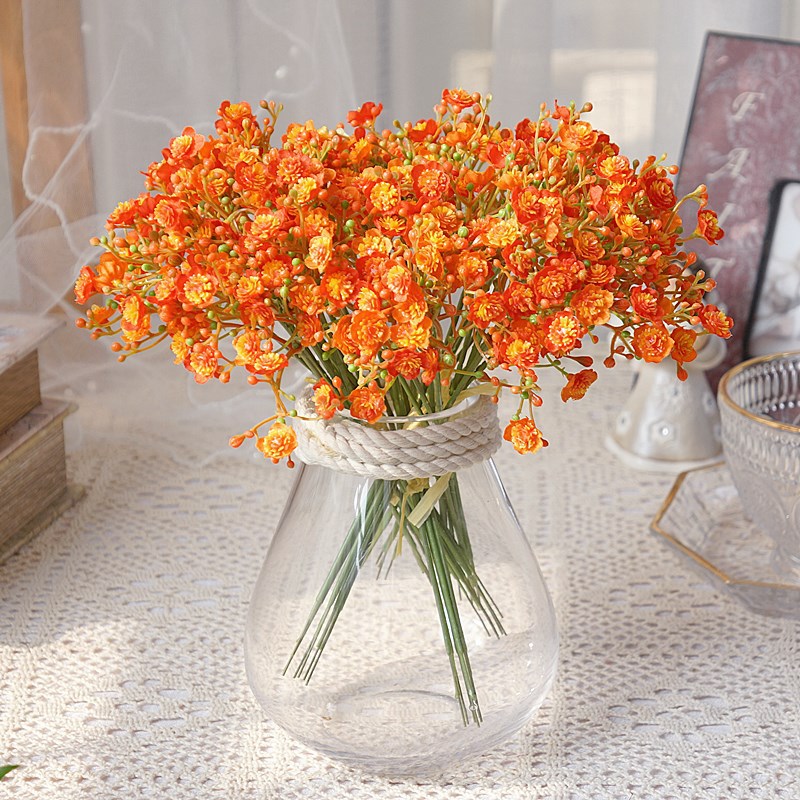 Small Babysbreath Flower Bunch 9" Tall