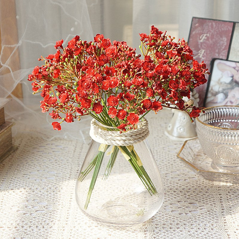 Small Babysbreath Flower Bunch 9" Tall