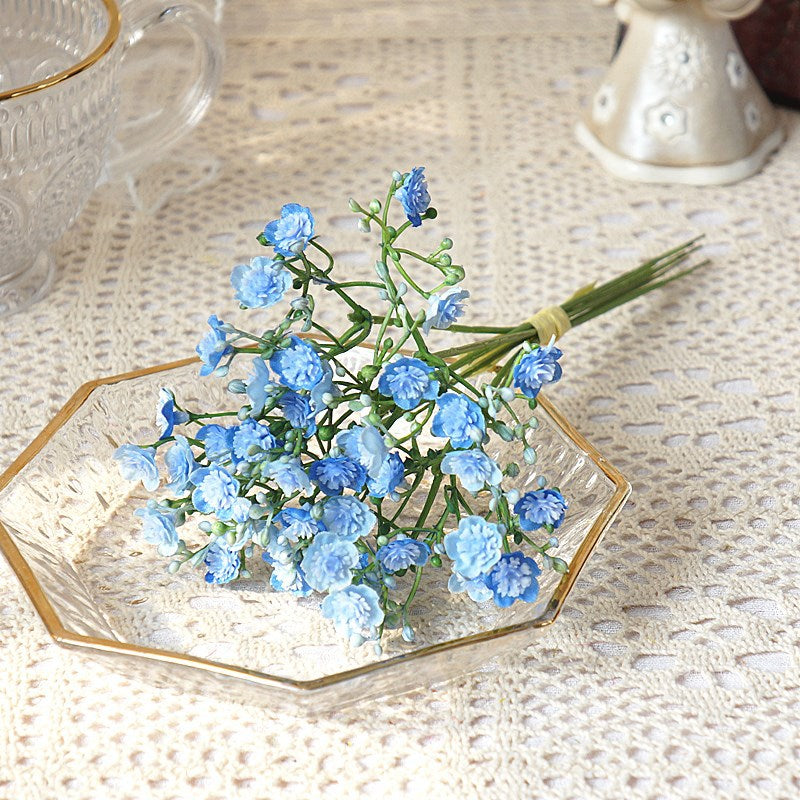 Small Babysbreath Flower Bunch 9" Tall