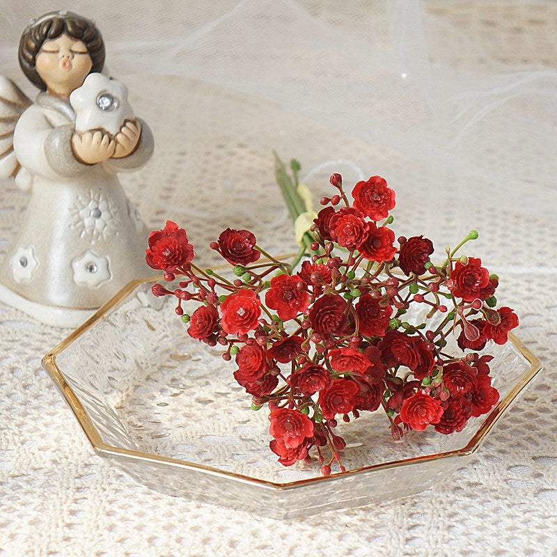 Small Babysbreath Flower Bunch 9" Tall