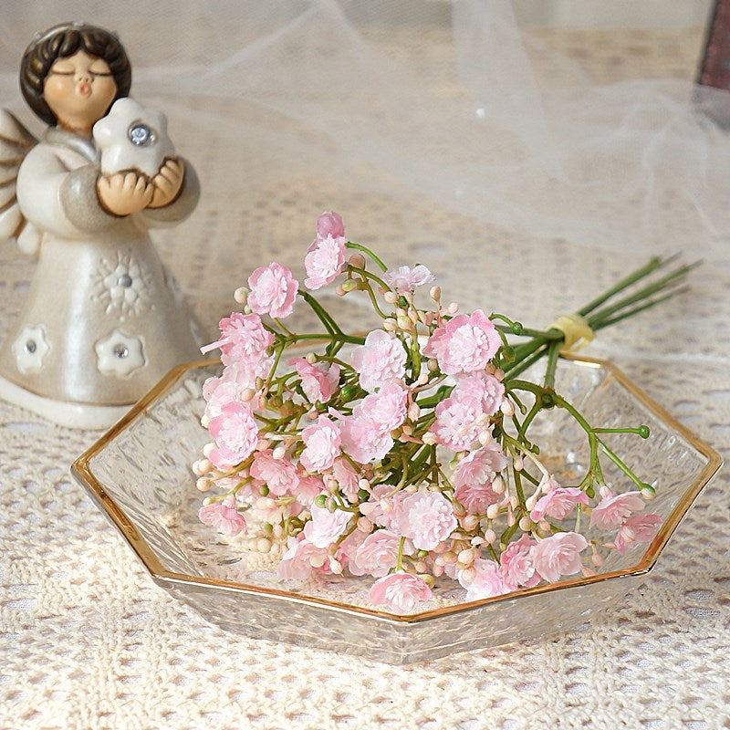 Small Babysbreath Flower Bunch 9" Tall
