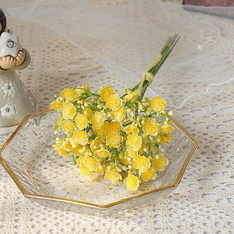 Small Babysbreath Flower Bunch 9" Tall