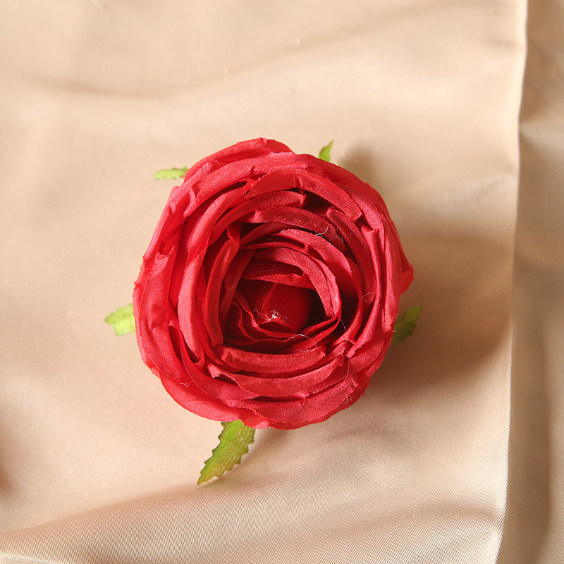 Bulk Artificial Flowers Silk Rose Heads
