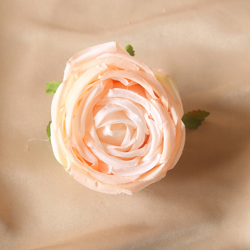 Bulk Artificial Flowers Silk Rose Heads