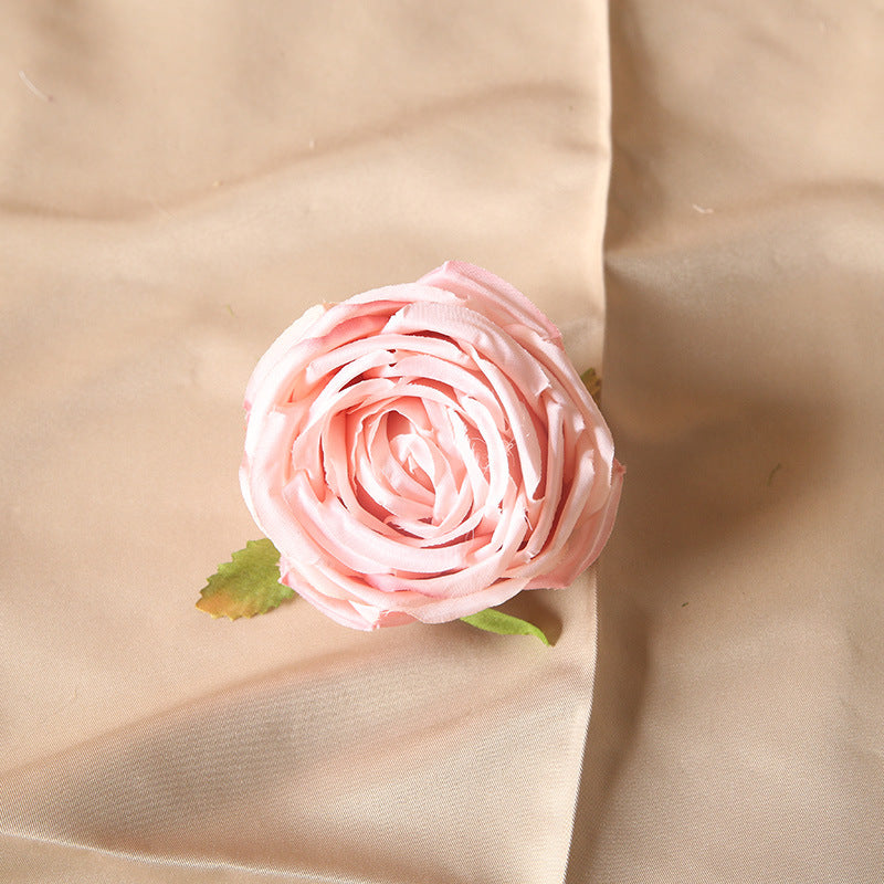 Bulk Artificial Flowers Silk Rose Heads