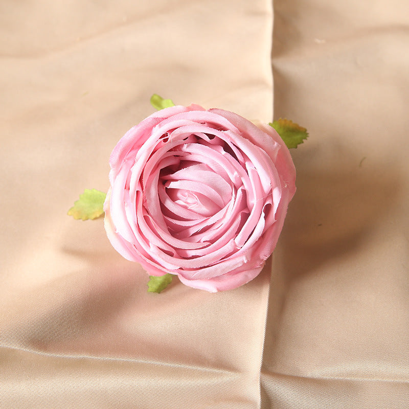 Bulk Artificial Flowers Silk Rose Heads