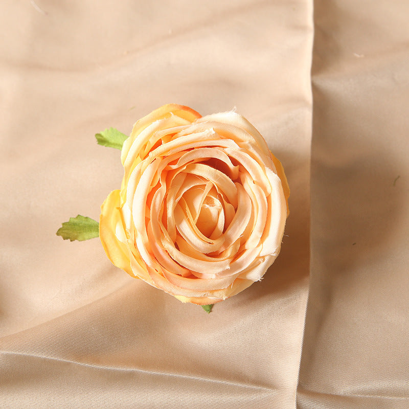 Bulk Artificial Flowers Silk Rose Heads