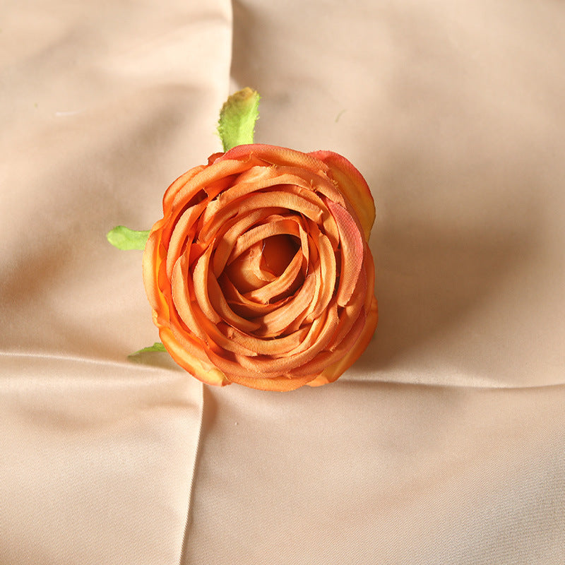 Bulk Artificial Flowers Silk Rose Heads
