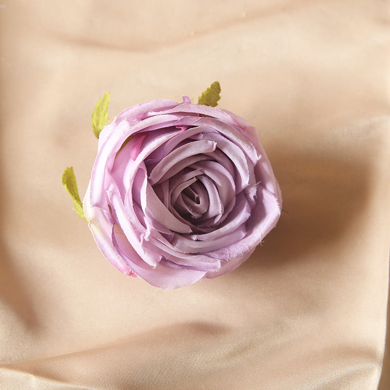 Bulk Artificial Flowers Silk Rose Heads