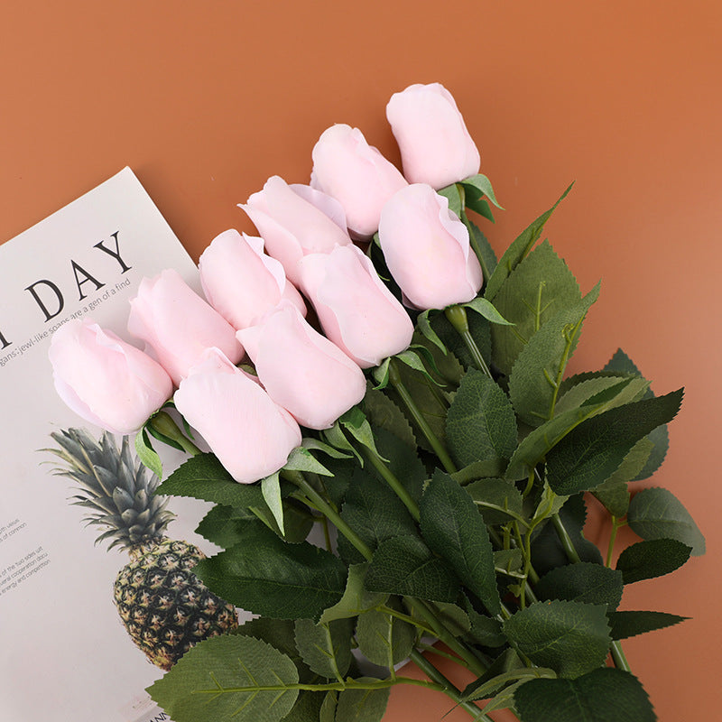 Real Touch Rosebud Realistic Flowers