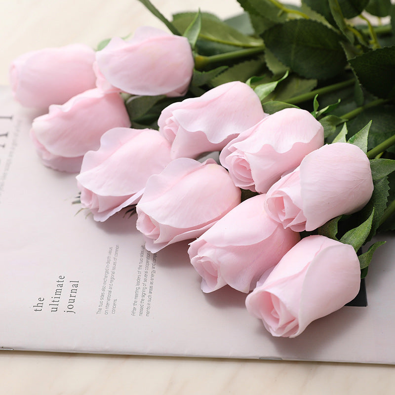 Real Touch Rosebud Realistic Flowers
