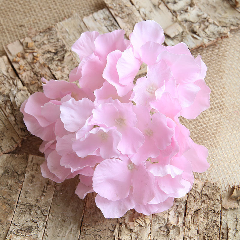 Artificial Silk Hydrange Flower Heads 7 inch