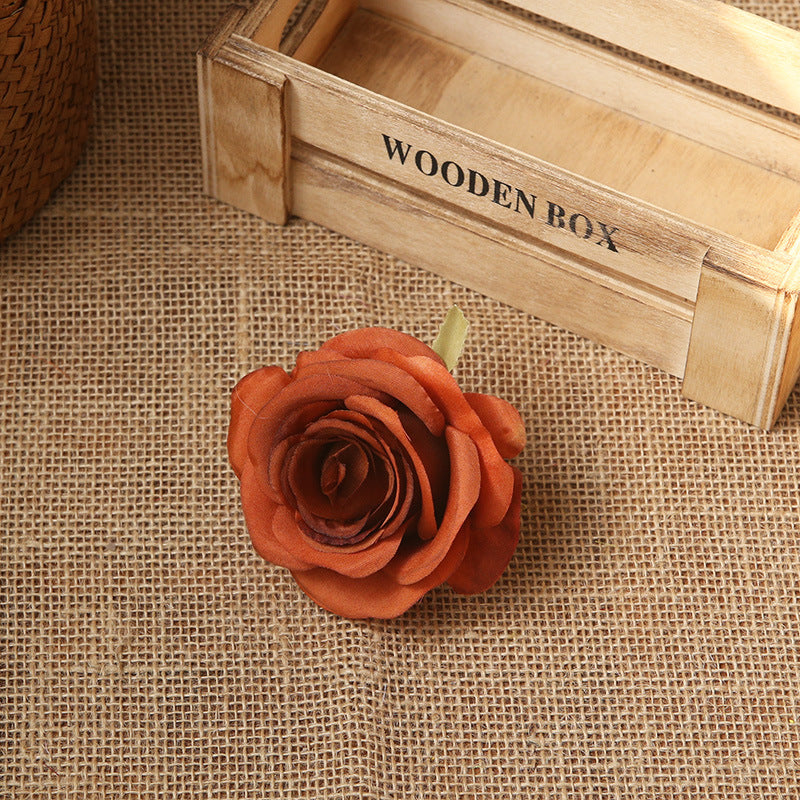 Fake Rose Heads Wholesale Silk Flowers