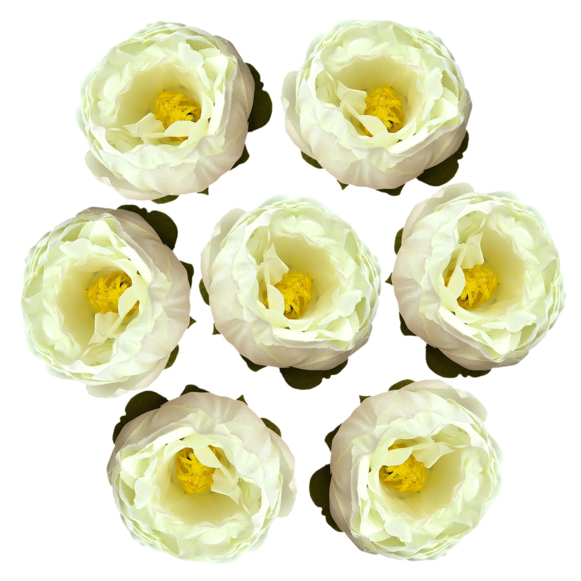 Small Silk Peony Flowers Peony Heads for Wedding Party