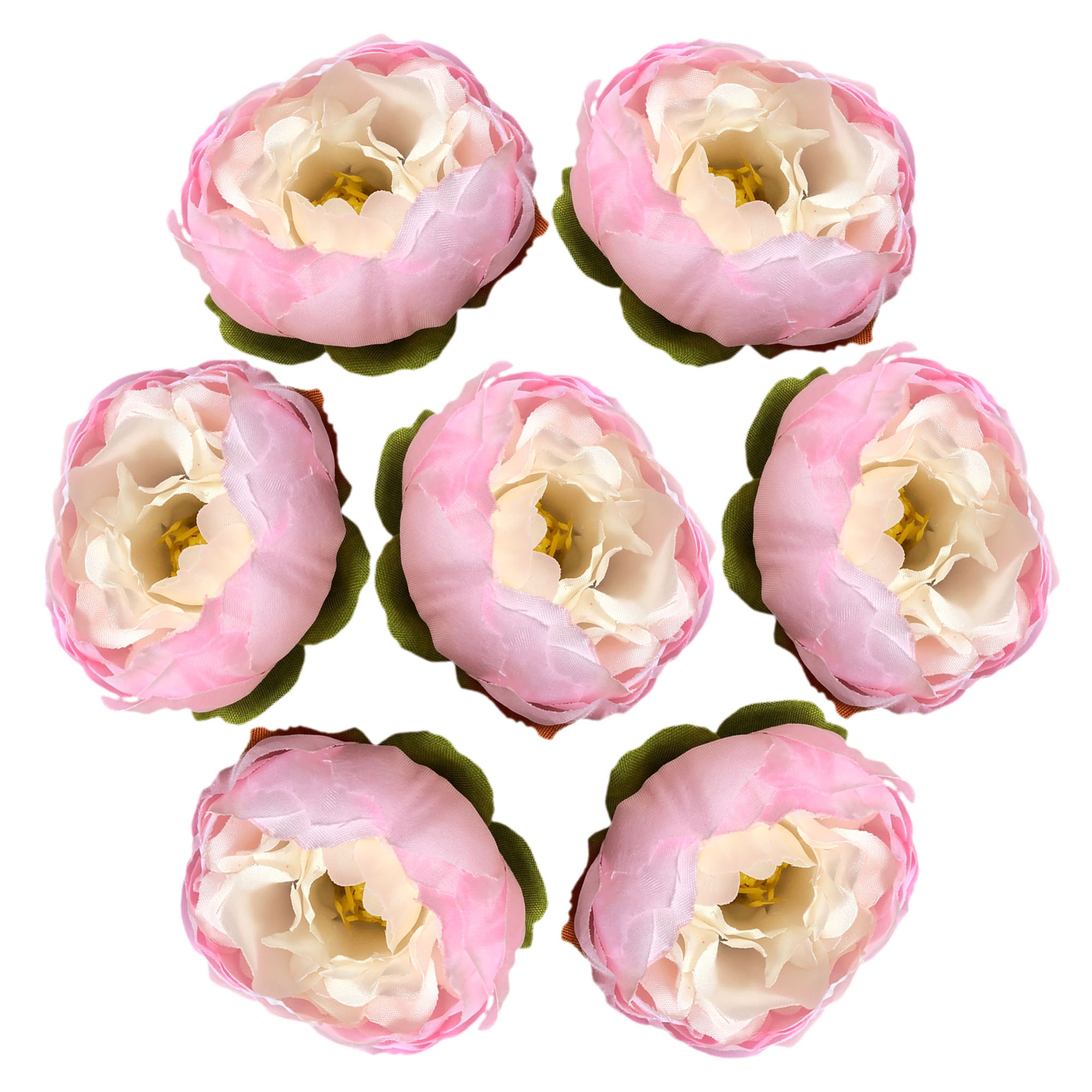 Small Silk Peony Flowers Peony Heads for Wedding Party