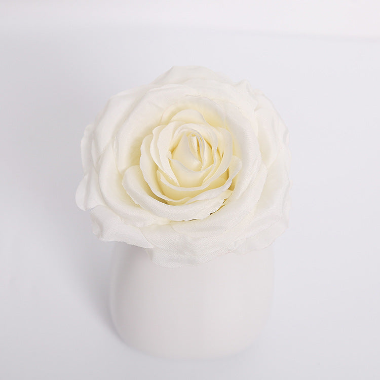 Bulk Big Silk Rose Flower Heads 4.3 inch