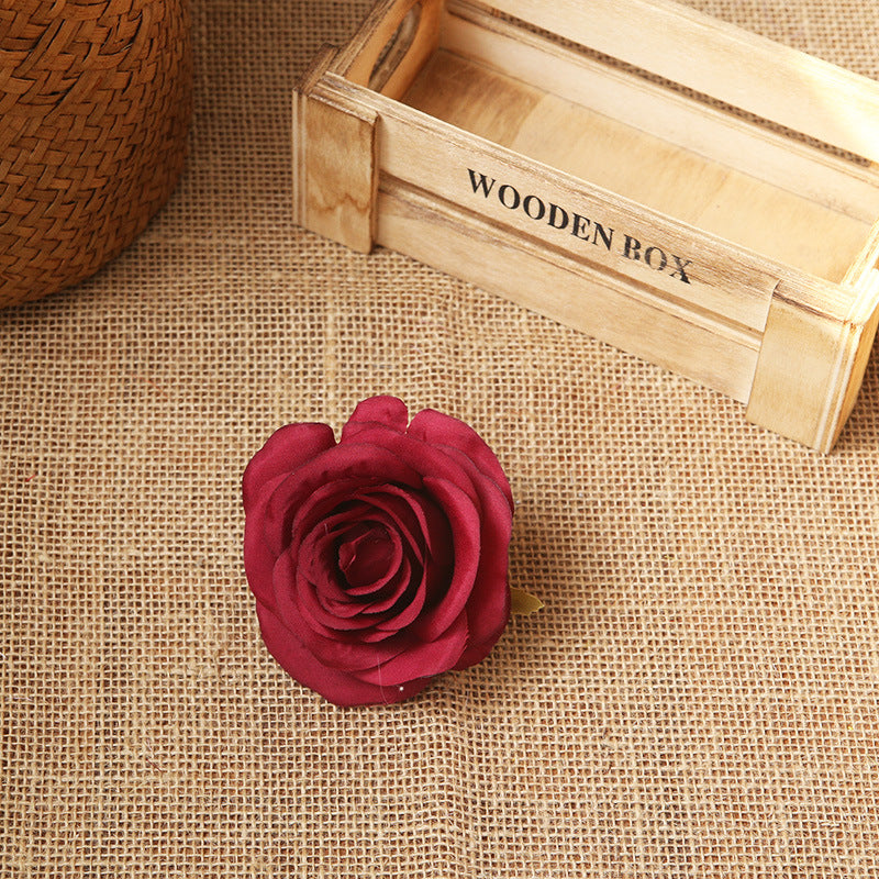 Fake Rose Heads Wholesale Silk Flowers